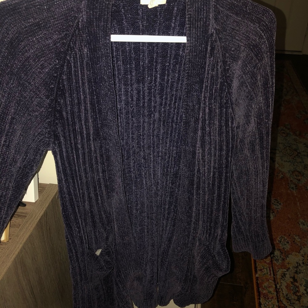 Velvet Cardigan
